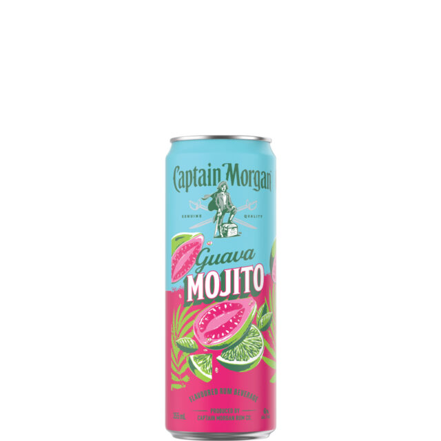 Captain Morgan Guava Mojito 4 Pack Cans