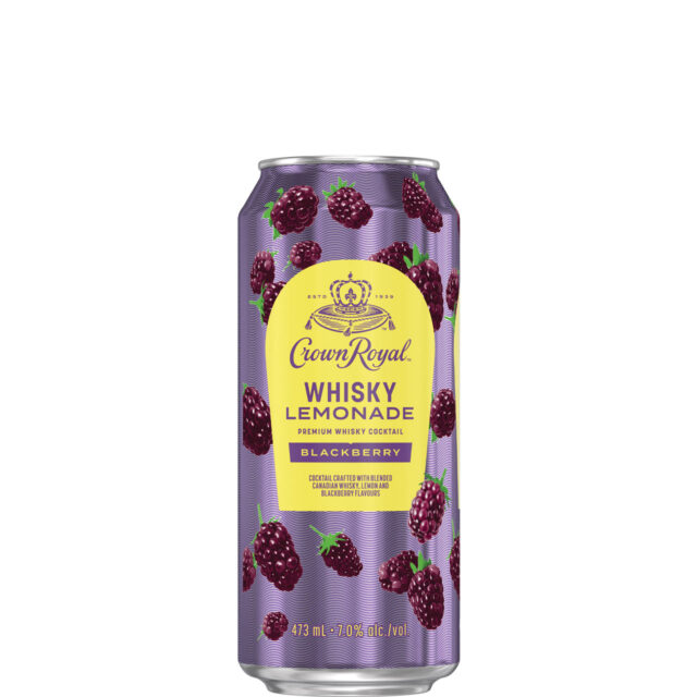 Crown Royal Blackberry Whisky Lemonade 473ml Can