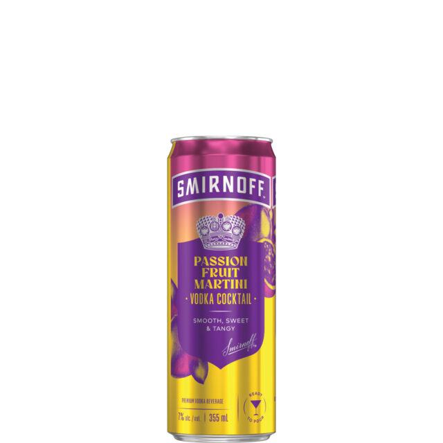 Smirnoff Passion Fruit Martini Cocktail 4 Pack