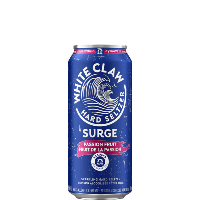 White Claw Hard Seltzer Surge Passion Fruit 473ml