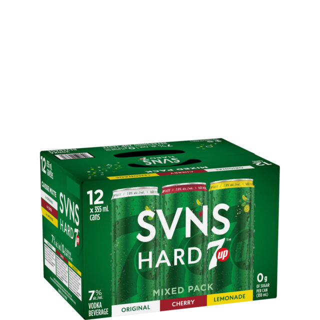 Svns Hard 7up Variety 12 Pack Cans