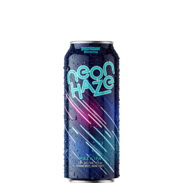 Amsterdam Neon Haze IPA 473ml Can