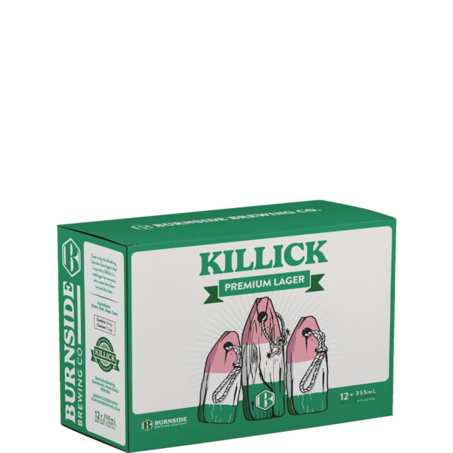Burnside Killick Premium Lager 12 Pack Cans