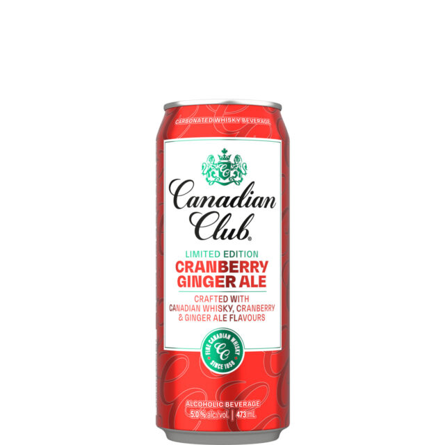 Canadian Club Cranberry Ginger Ale 473ml Can