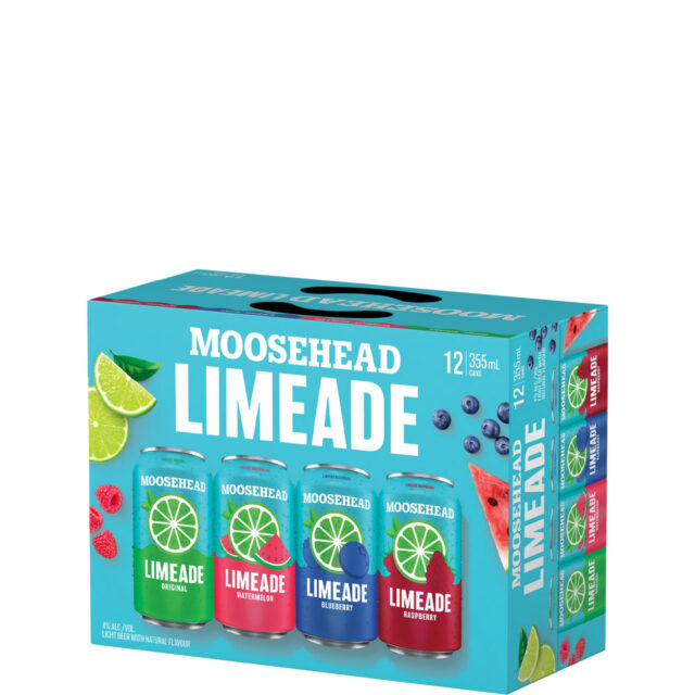 Moosehead Limeade 12 Pack Cans