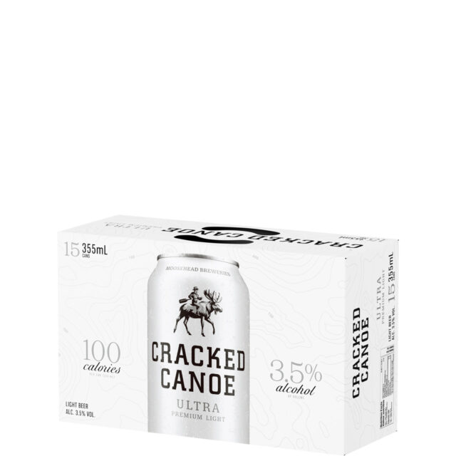 Moosehead Cracked Canoe 15 Pack Cans