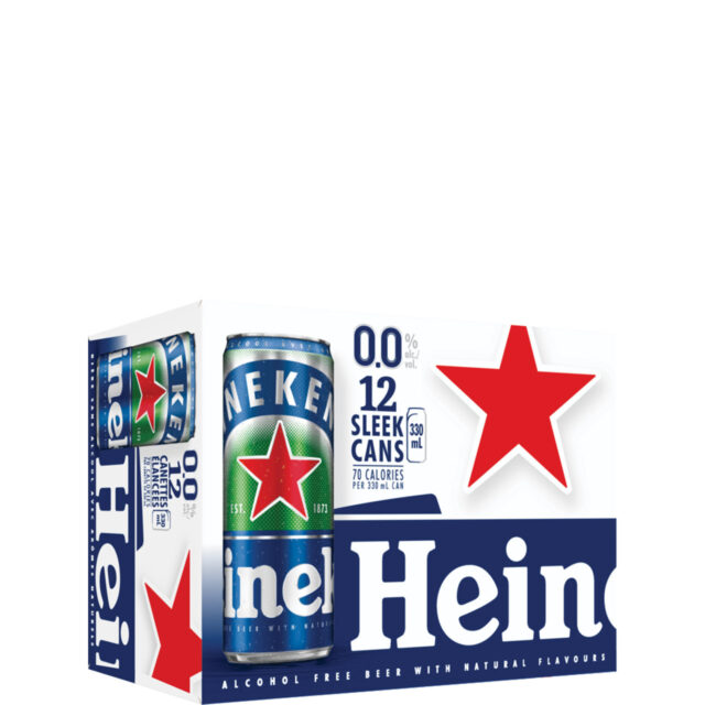 Heineken 0.0% Non-Alc 12 Pack Cans