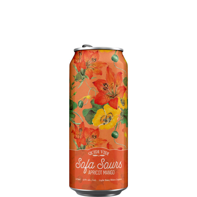Quidi Vidi Sofa Sours Apricot Mango 473ml Can
