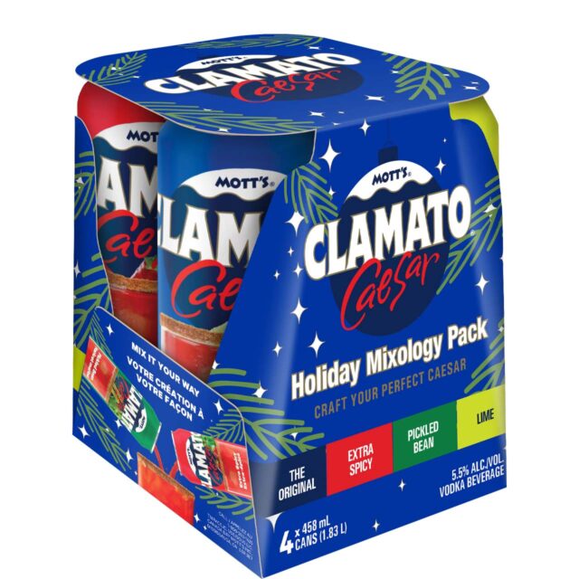 Mott's Clamato Holiday Mixology