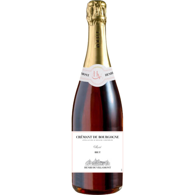 Henri de Villamont Cremant de Bourgogne Rose Brut