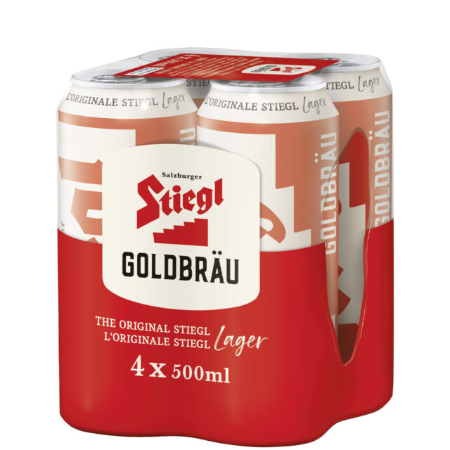Stiegl Goldbrau 4 Pack Cans