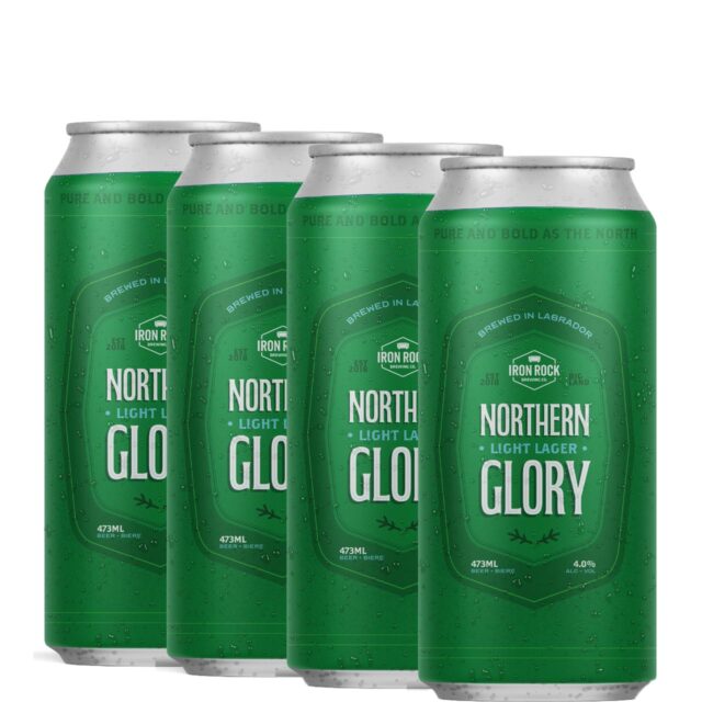 Iron Rock Northern Glory Light Lager 4 Pack Cans