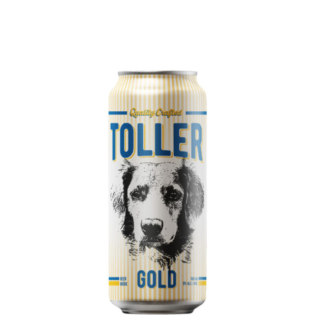 Toller Gold Lager Big Dog 568ml Can