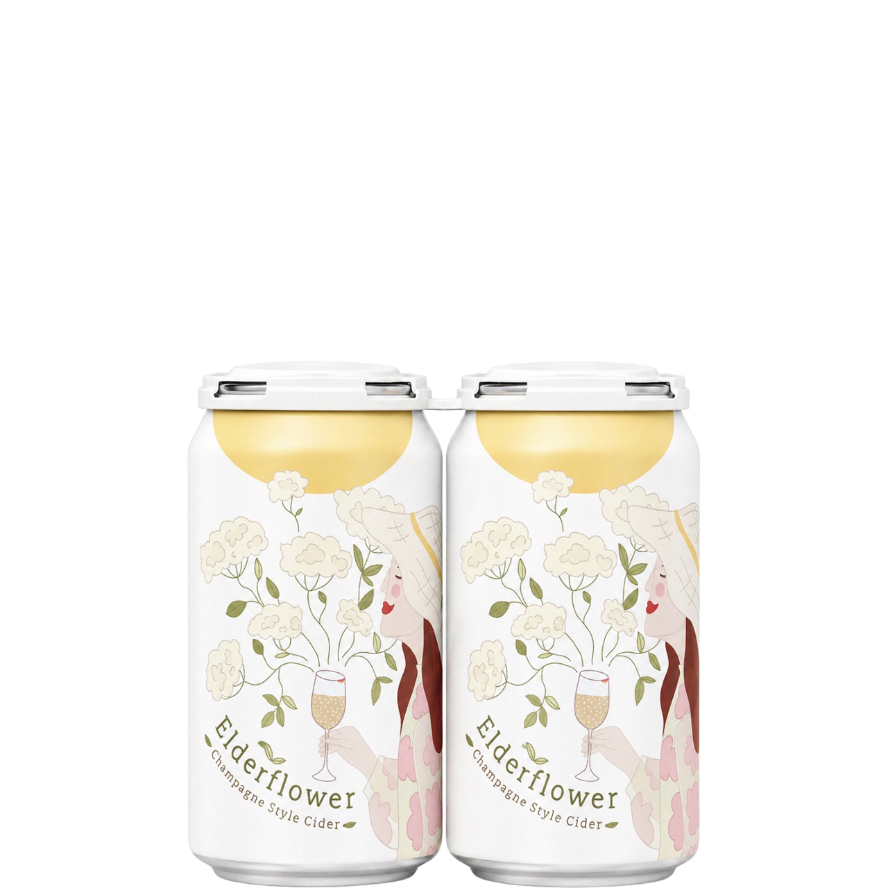 NL Cider Co Elderflower Cider 4 Pack Cans