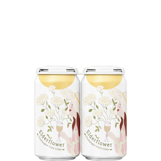 NL Cider Co Elderflower Cider 4 Pack Cans