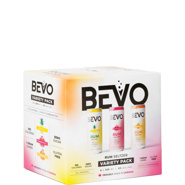 Bevo Rum Seltzer Mix 6 Pack Cans