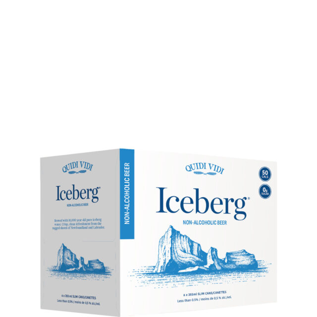 Quidi Vidi Iceberg Non-Alc 6 Pack Cans