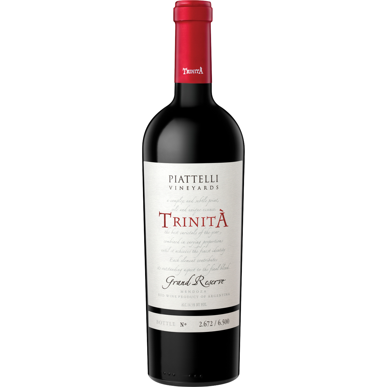 Piattelli Mendoza Grand Reserve Trinita