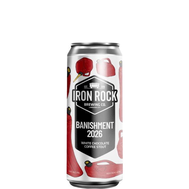 Iron Rock Banishment 2026 White Stout 473ml Can