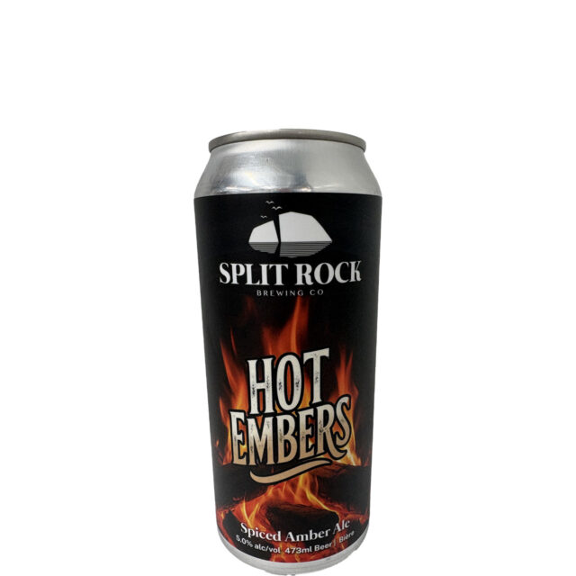 Split Rock Hot Embers Spiced Amber Ale 473ml Can