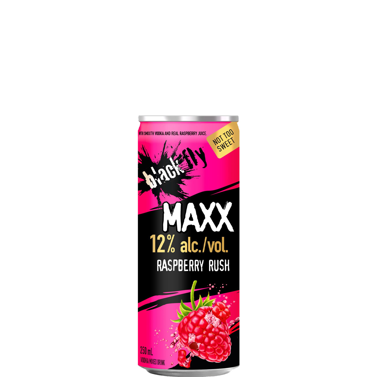 Black Fly MaXX Raspberry Rush 250ml Can