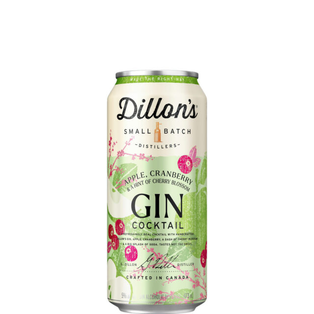 Dillon's Apple, Cranberry & Cherry Gin Cocktail