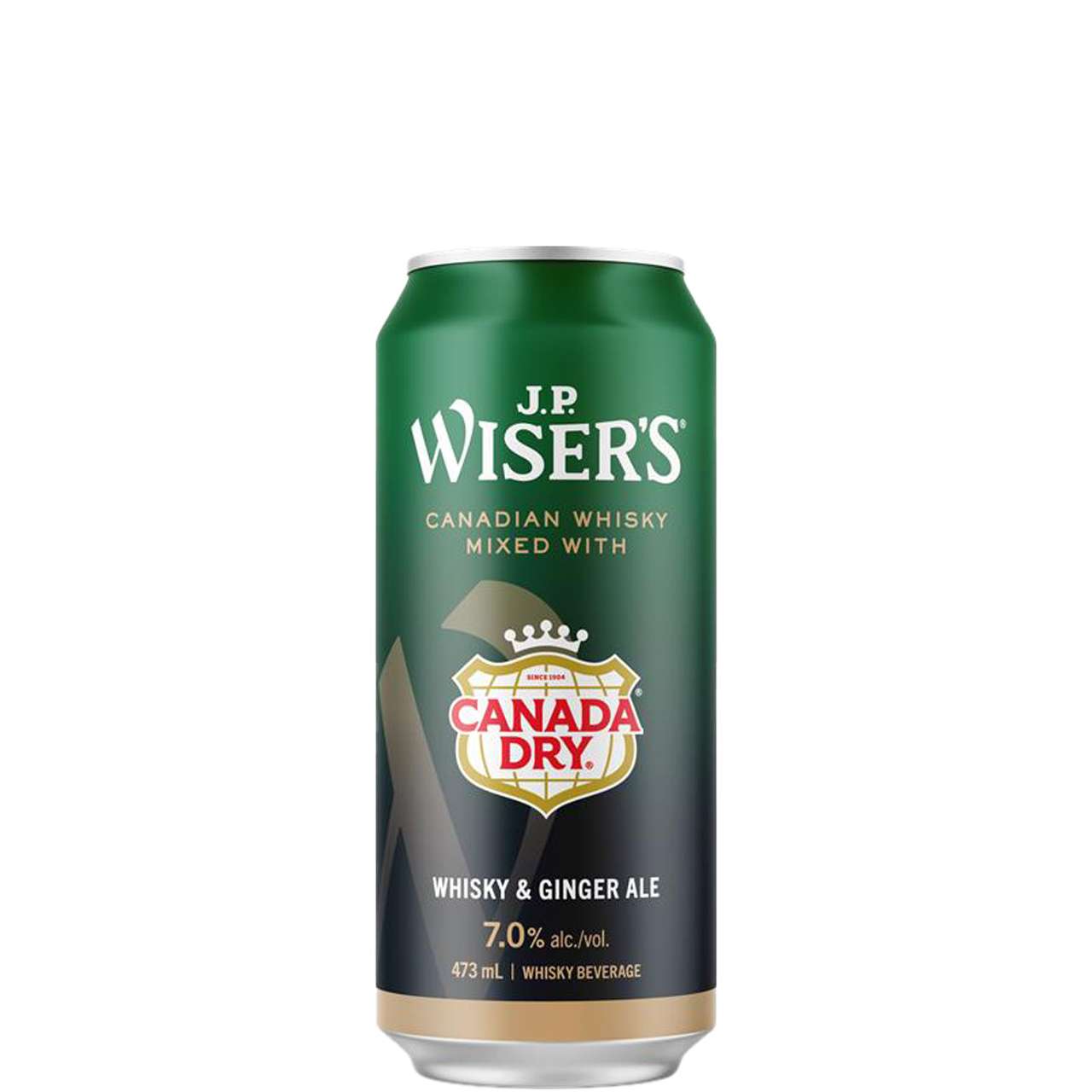 J.P. Wiser's Canada Dry Whisky & Gingerale 473ml