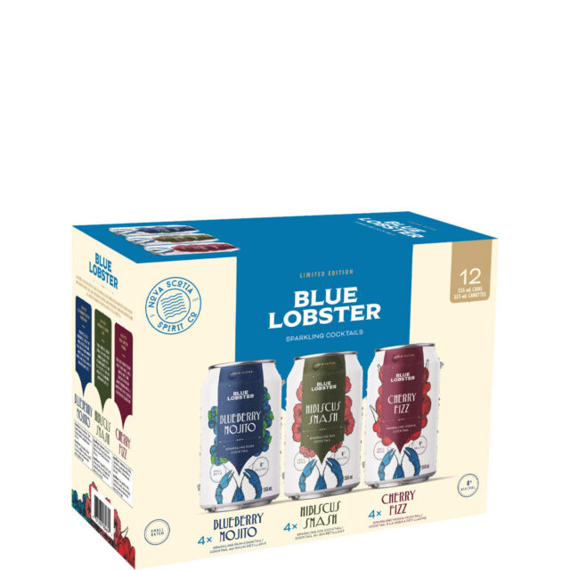 Blue Lobster Sparkling Cocktail Mix 12 Pack Cans