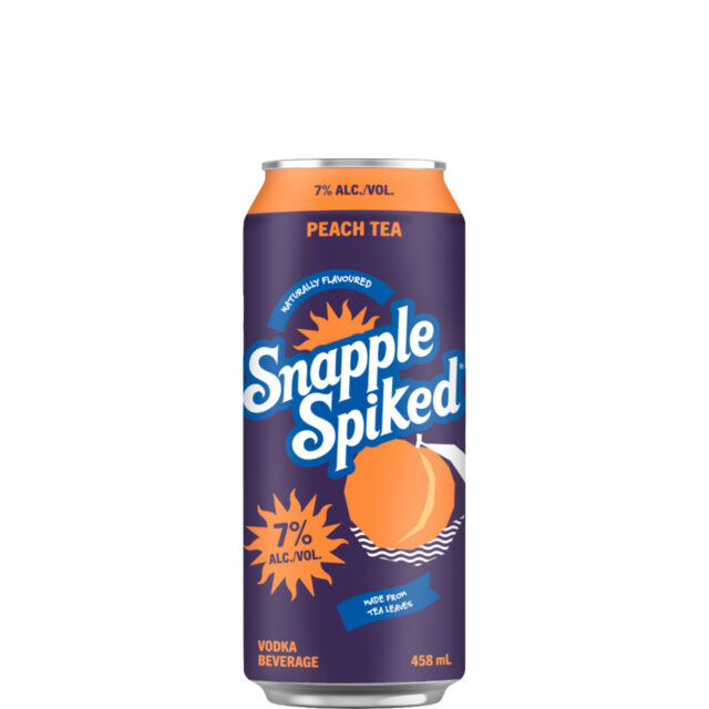 Snapple Spiked Peach Tea 7% 458ml Can