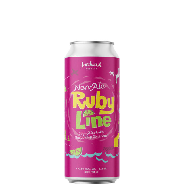 Landwash Ruby Line Non-Alc 473ml Can