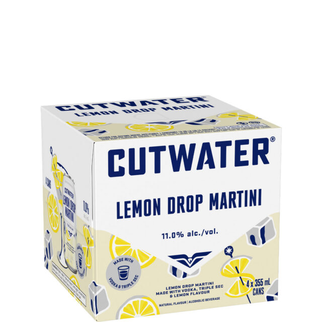Cutwater Lemon Drop 4 Pack Cans