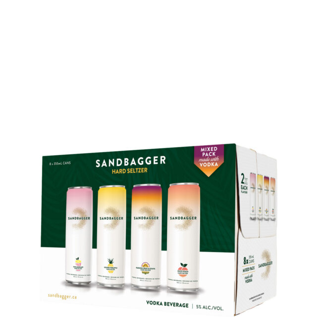 Sandbagger Hard Seltzer Vodka Mixed 8 Pack Cans