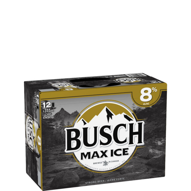 Busch Max Ice 12 Pack Cans