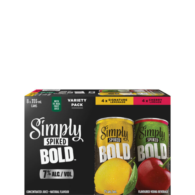Simply Spiked Bold Variety 8 Pack Cans