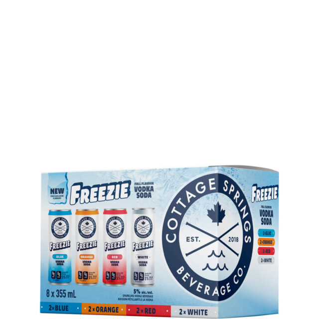 Cottage Springs Vodka Soda Freezie Mixed 8 Pack