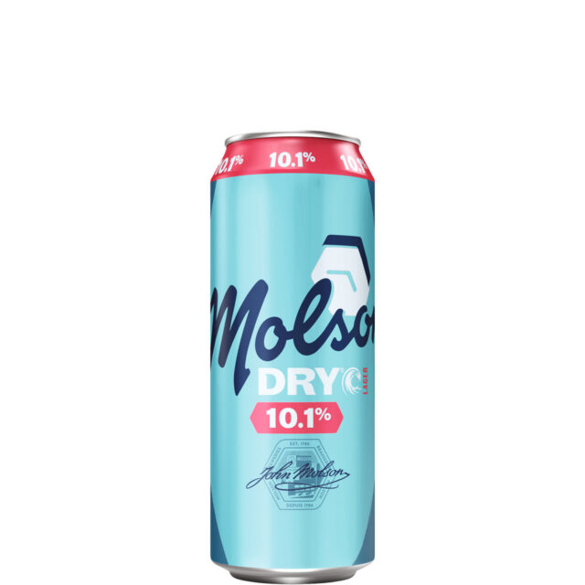 Molson Dry Lager 10.1 473ml Can