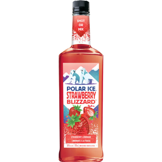 Polar Ice Strawberry Blizzard Vodka