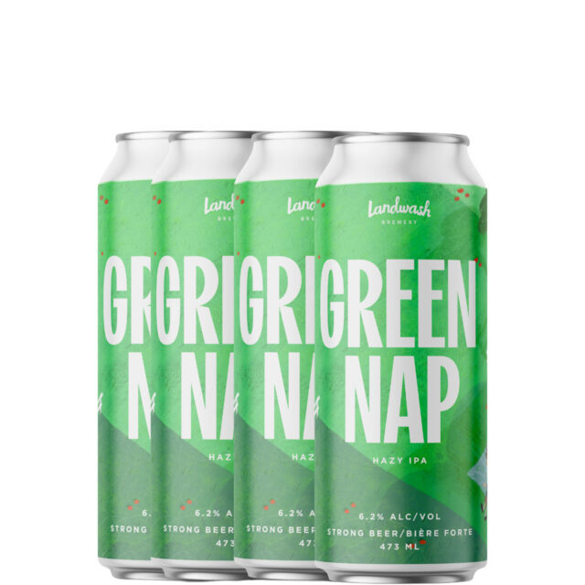 Landwash Green Nap 4 Pack Cans