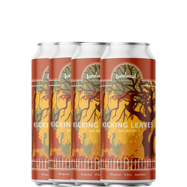 Landwash Kicking Leaves 4 Pack Cans