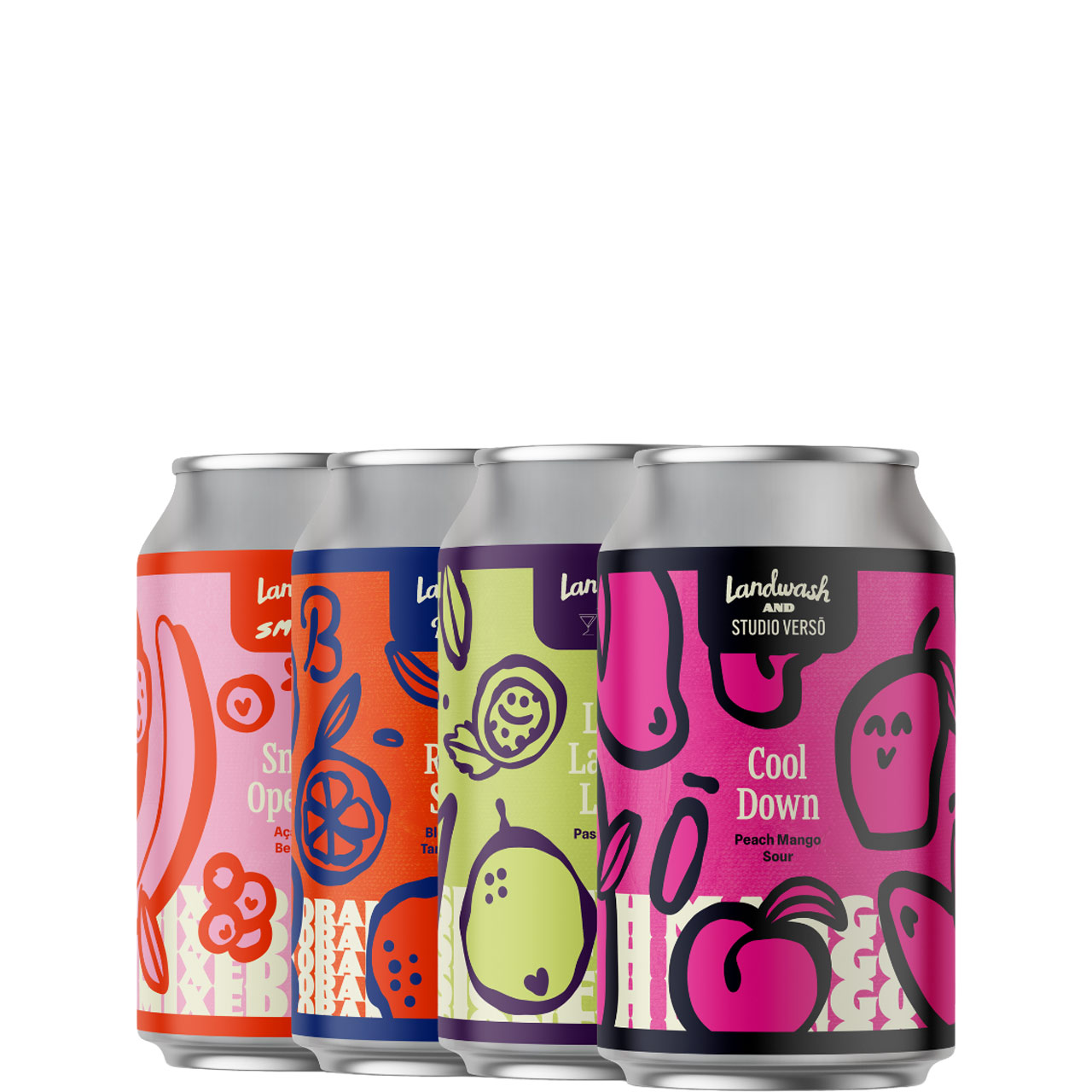 Landwash & Friends Sour Pack 12 Pack Cans – Newfoundland Labrador