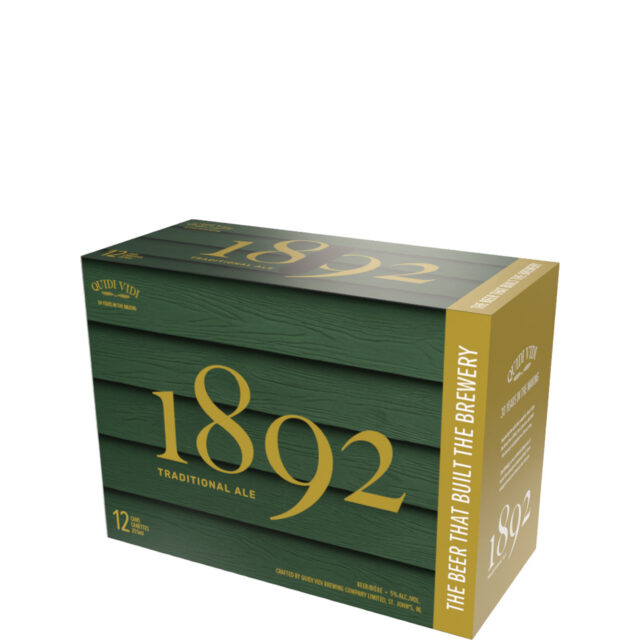 Quidi Vidi 1892 Traditional Ale 12 Pack Cans