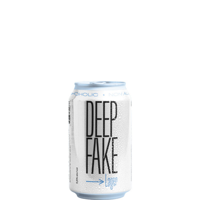 Bannerman Deep Fake Lager Non-Alc 355ml Can