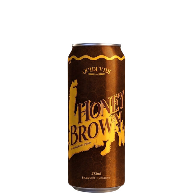 Quidi Vidi Honey Brown 30th Anniversary 473ml Can