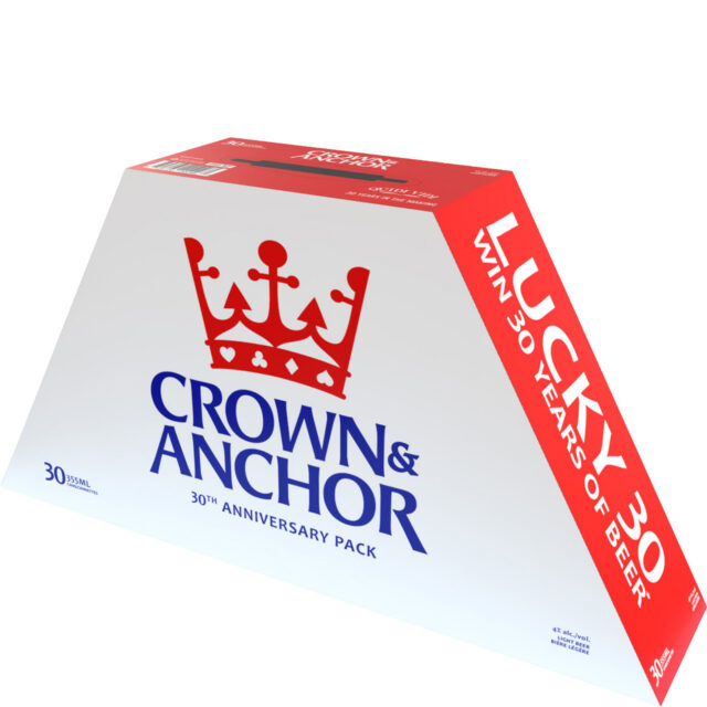 Quidi Vidi Crown & Anchor Light Lager 30 Pack Cans
