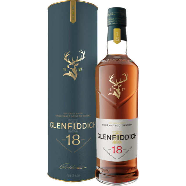 Glenfiddich 18YO Single Malt Scotch Whisky