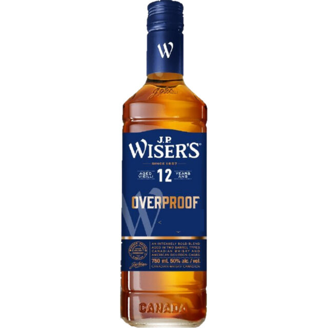 J.P. Wiser's 12YO Overproof Whisky