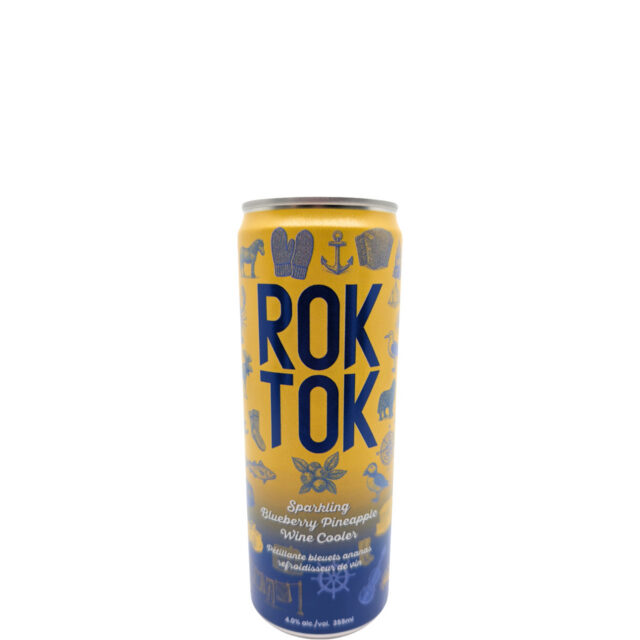 Rok Tok Blueberry and Pineapple 355ml Can