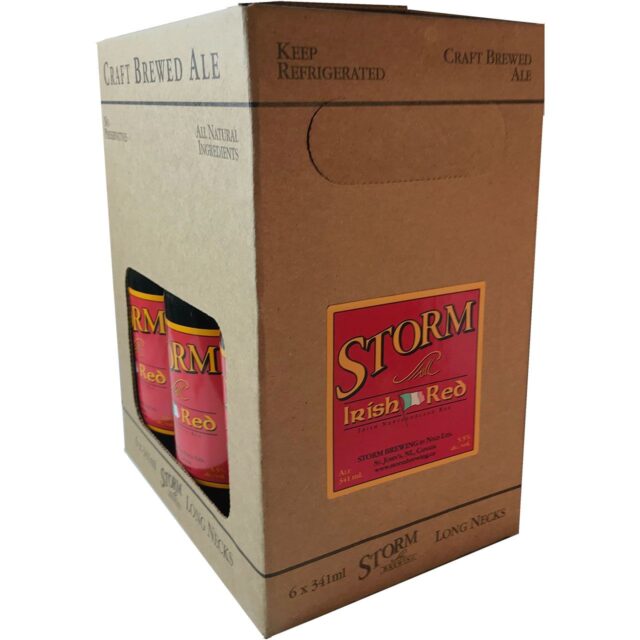 STORM Irish Nfld Red 6 Pack Bottles