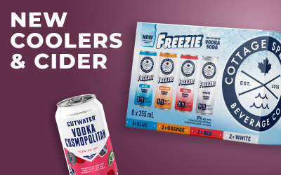 New Coolers & Cider