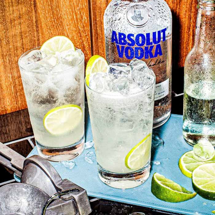 ABSOLUT VODKA SODA